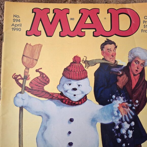 7 Mad Magazines From 1988, 1989, 1990, 1991, 1993 - Picture 12 of 16